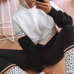 Sarah’s day white fox boutique collection sweatshirt